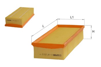 ALPHA FILTER AF1819: Oro filtras