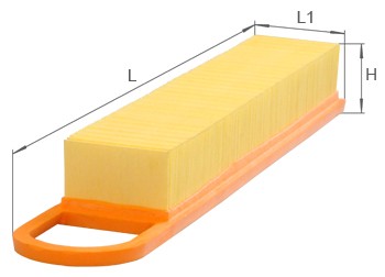 ALPHA FILTER AF1843: Filtre à air