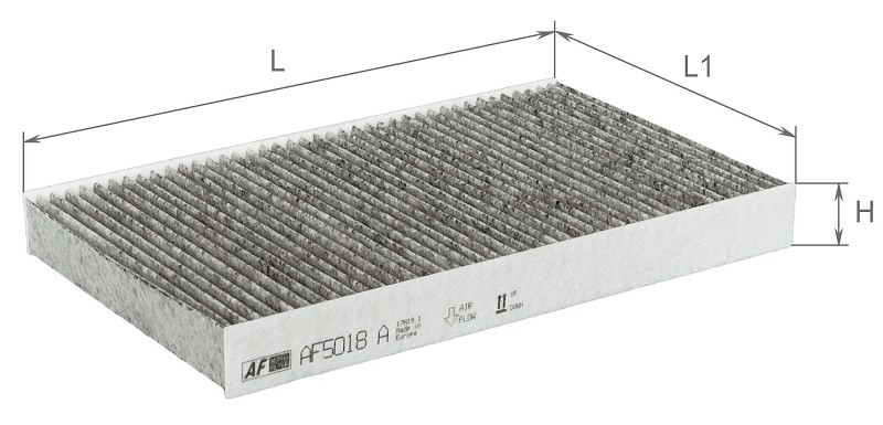 ALPHA FILTER AF5018A: Filter, salongiõhk
