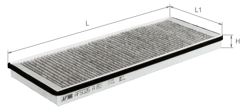 ALPHA FILTER AF5026A: Filter, salongiõhk