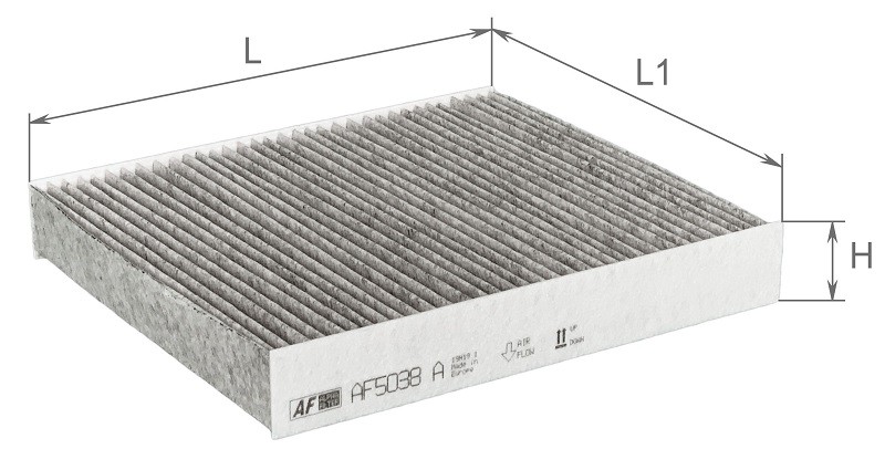 ALPHA FILTER AF5038A: Filter, salongiõhk