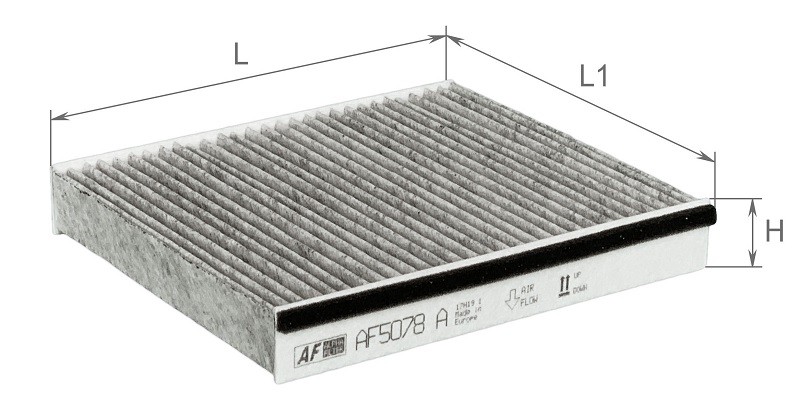 ALPHA FILTER AF5078A: Filter, salongiõhk