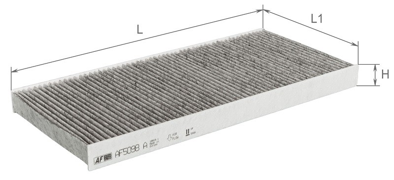 ALPHA FILTER AF5098A: Filter, salongiõhk