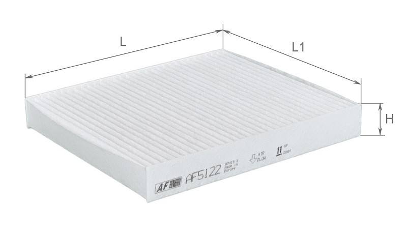 ALPHA FILTER AF5122: Filter, salongiõhk