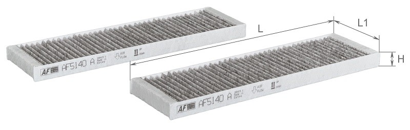ALPHA FILTER AF5140A: Filter, salongiõhk