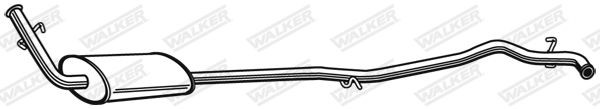 WALKER 73444: Tahmafilter Selective Catalytic Reduction (SCR) koos osadega