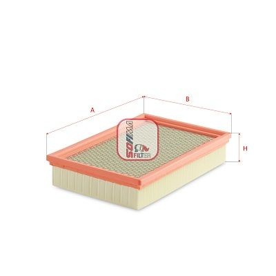 SOFIMA S 3A89 A: Filtre à air