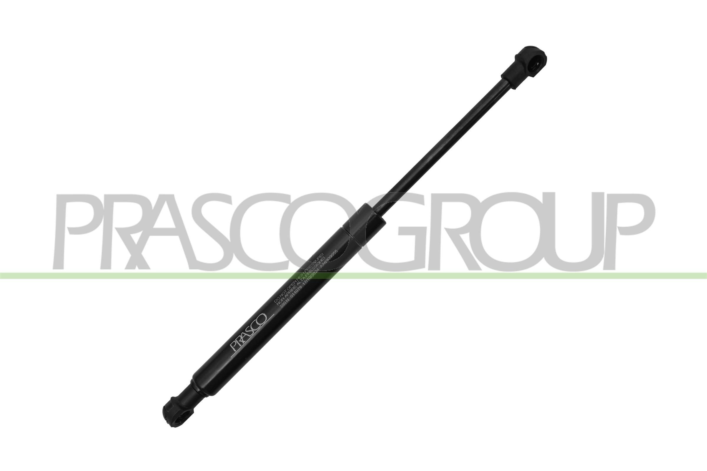 PRASCO AA0909055: Gaasivedru, pagasi- / veoruum taga vasakul, taga paremal, 291mm