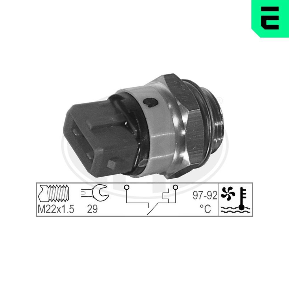 ERA 330188: Temperatuurilülitus, radiaatorivent.