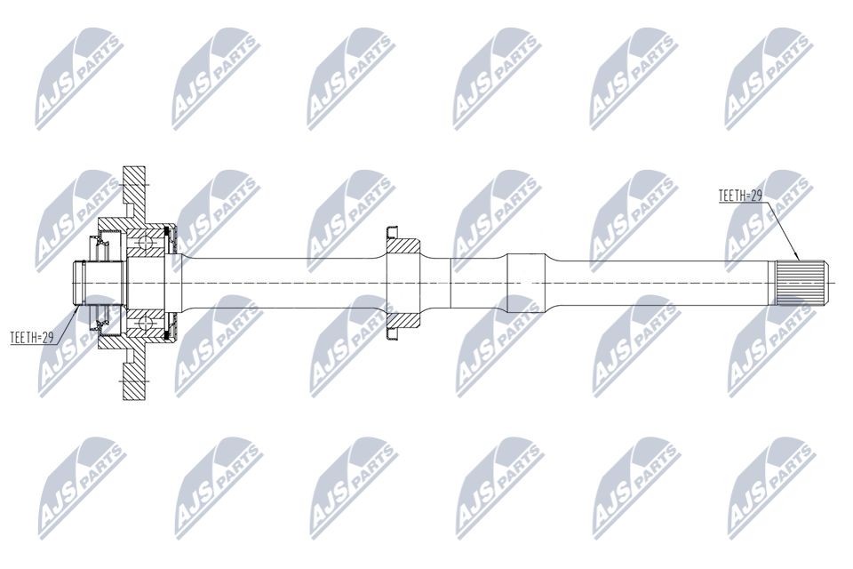 NTY NWP-NS-027: Ax intermediar
