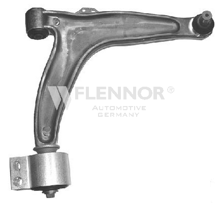 FLENNOR FL0936-G: Brat, suspensie roata punte fata, dreapta, partea de jos, Aluminiu, cu articulatie de sarcina/ghidare, cu bucsa de cauciuc