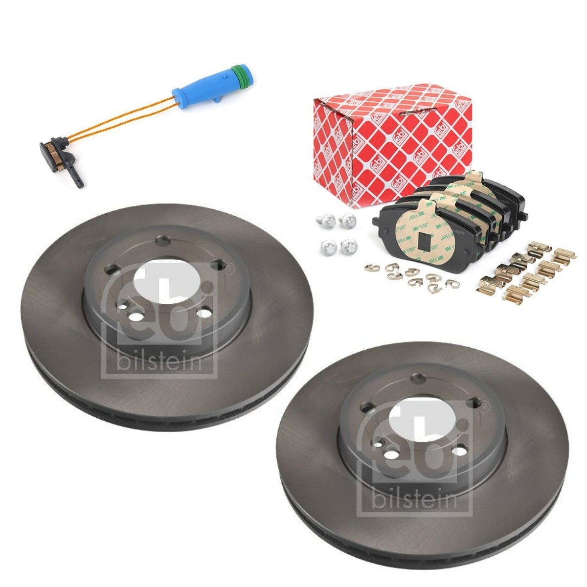 FEBI BILSTEIN FBL3405N0250: Pidurikomplekt, ketaspidur Esisild, Ø: 295mm, sisemine õhutus