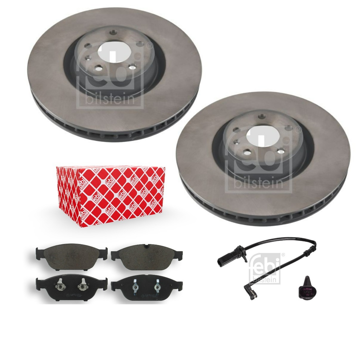 FEBI BILSTEIN FBL3405N0280: Set frana, frana disc punte fata, Axa fata stanga, Axa fata dreapta, Ř: 356mm, ventilat interior