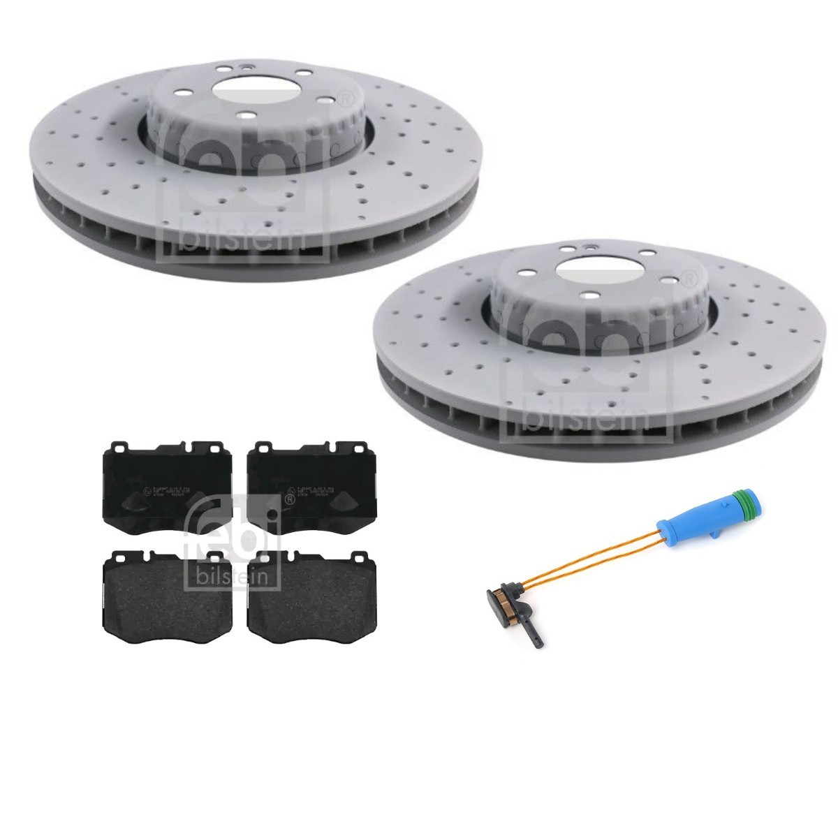 FEBI BILSTEIN FBL3405N0281: Pidurikomplekt, ketaspidur Esisild, Ø: 342mm, augustatud/sise, kaheosaline piduriketas