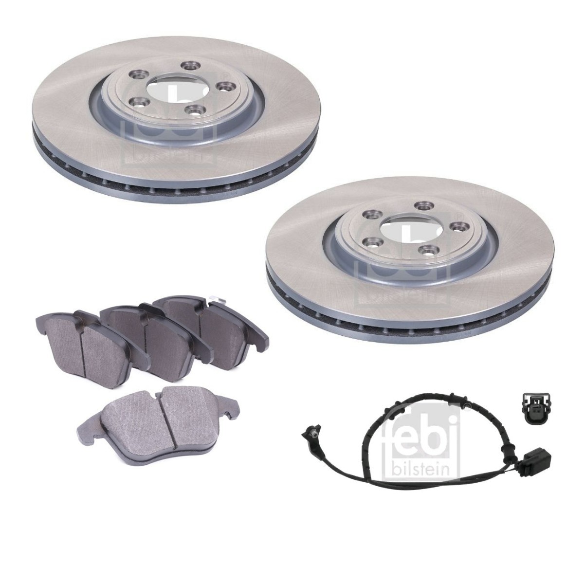 FEBI BILSTEIN FBL3405N0285: Pidurikomplekt, ketaspidur Esisild, Tagasild paremal, Tagasild vasakul, Ø: 326mm, sisemine õhutus