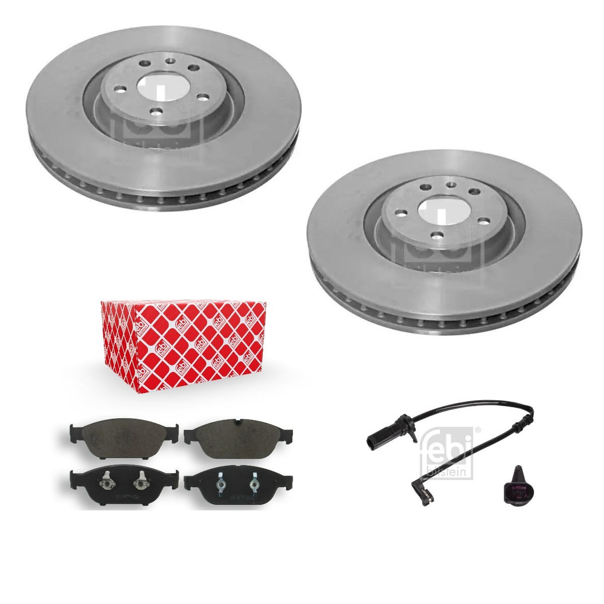 FEBI BILSTEIN FBL3405N0291: Set frana, frana disc punte fata, Axa fata stanga, Axa fata dreapta, Ř: 356mm, ventilat interior