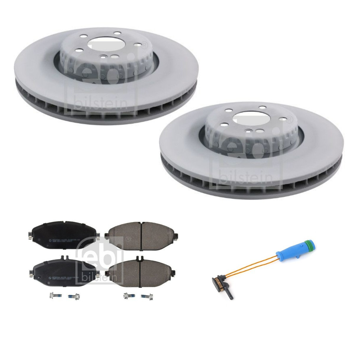FEBI BILSTEIN FBL3405N0292: Set frana, frana disc punte fata, Ř: 330mm, ventilat interior, disc de frână din două părți