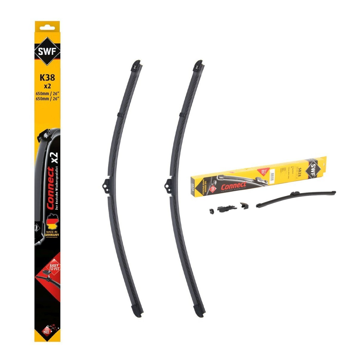 SWF SWF298N0043: Stikla tīrītāja slotiņa 650mm