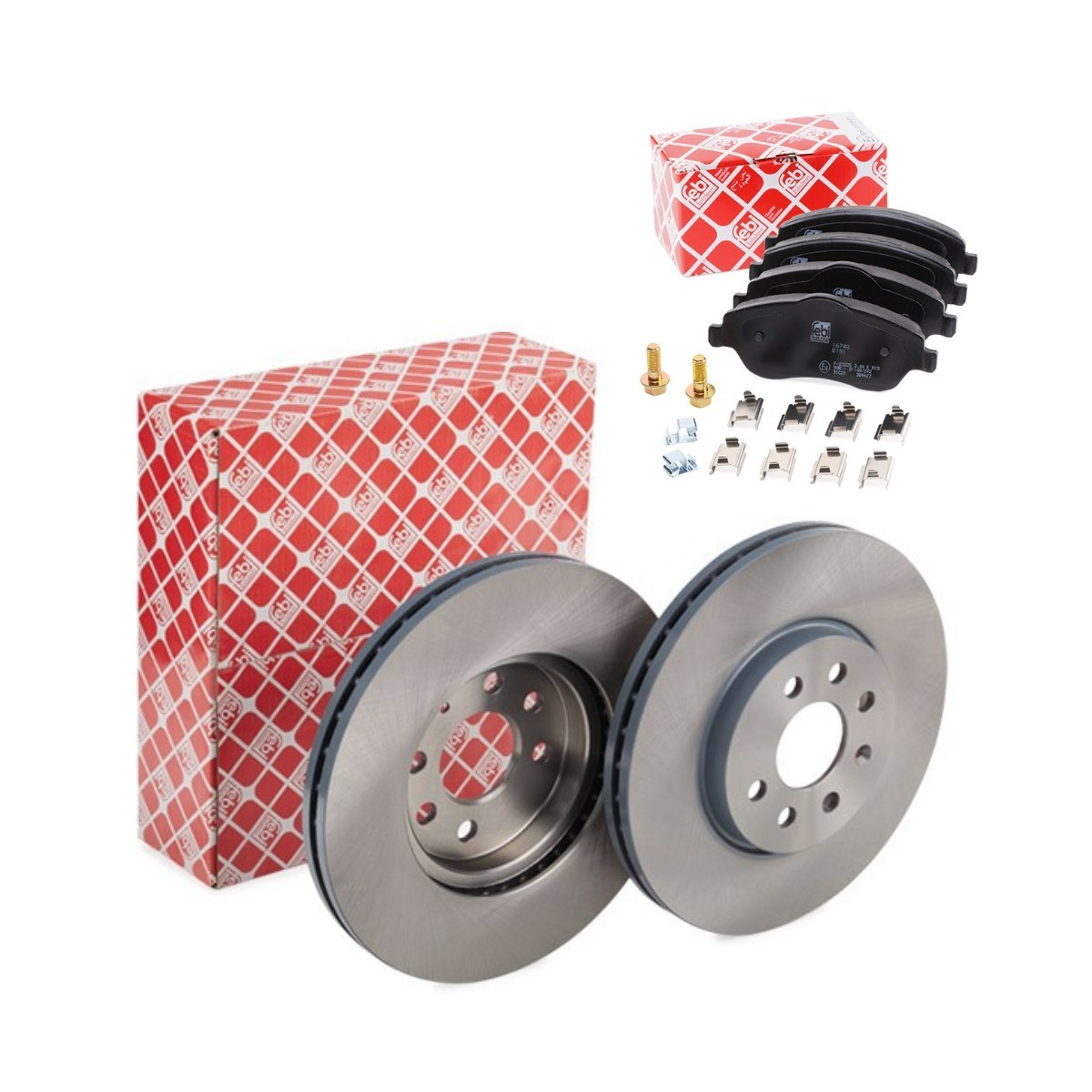 FEBI BILSTEIN FBL3405N0326: Pidurikomplekt, ketaspidur Esisild, Ø: 280mm, sisemine õhutus