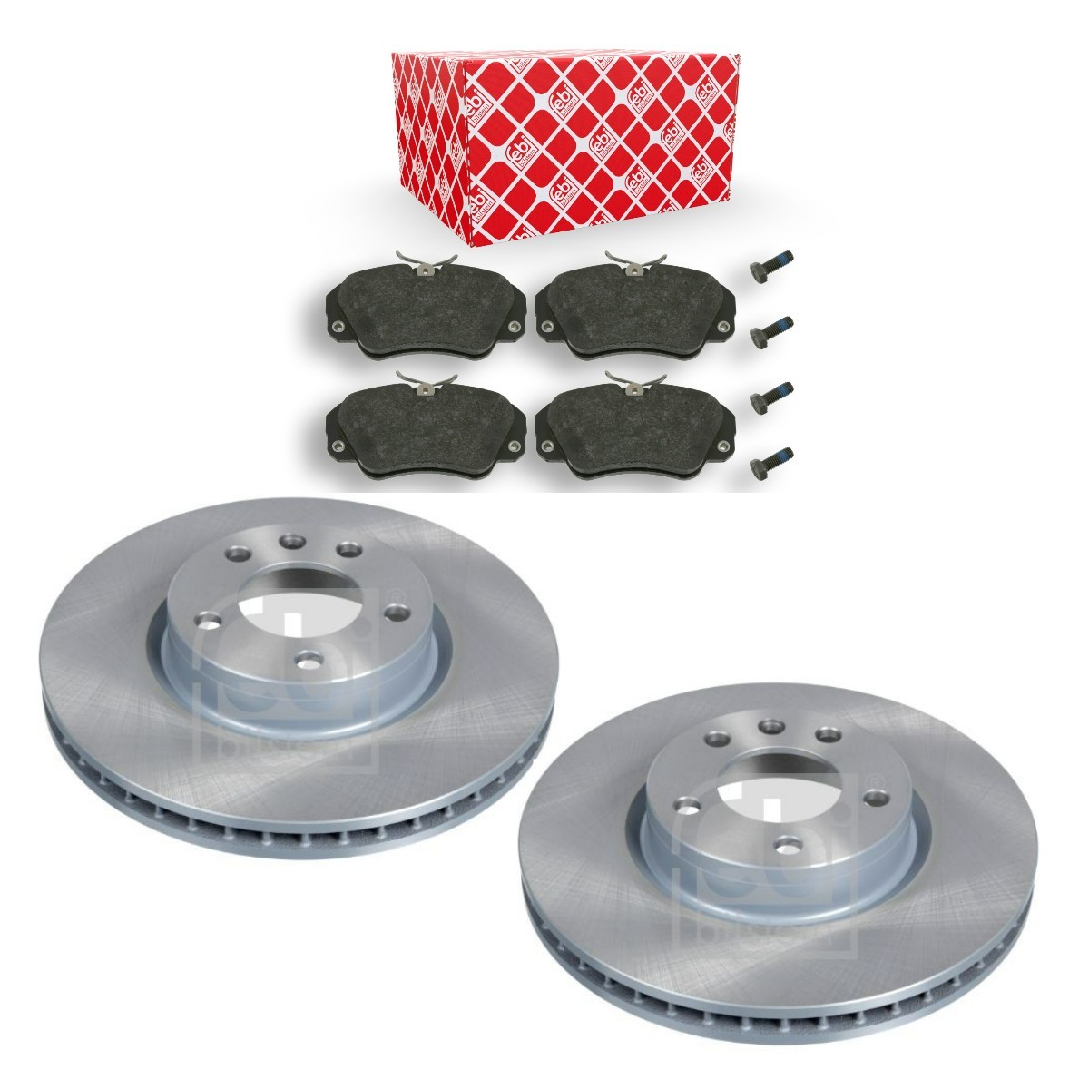 FEBI BILSTEIN FBL3405N0352: Set frana, frana disc punte fata, Ř: 296mm, ventilat interior