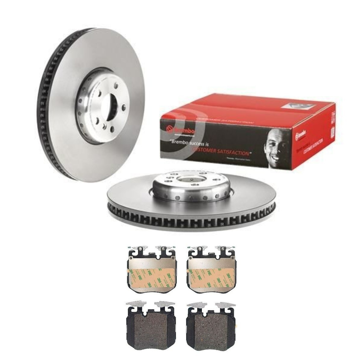 BREMBO BRB3405N0531: Pidurikomplekt, ketaspidur Ø: 374mm, sisemine õhutus, kaheosaline piduriketas, Alumiiniumist pidurikettakamber