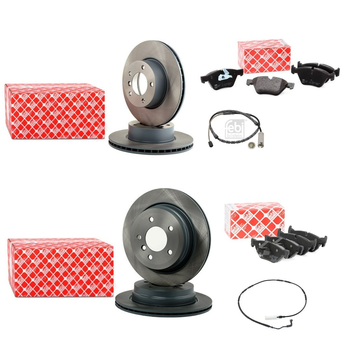 FEBI BILSTEIN FBL3405FR015: Pidurikomplekt, ketaspidur Esisild, esisild vasakul, paigaldatud ainult ühel pool, Tagasild, Ø: 300mm, sisemine õhutus
