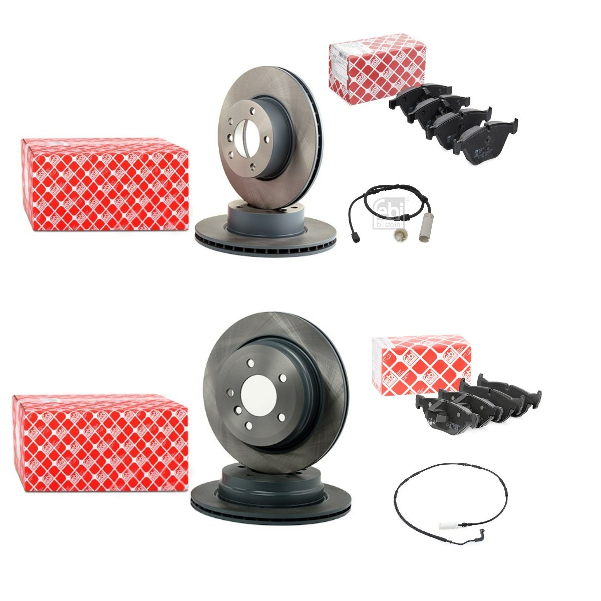 FEBI BILSTEIN FBL3405FR029: Pidurikomplekt, ketaspidur Esisild, Tagasild, Ø: 300mm, sisemine õhutus