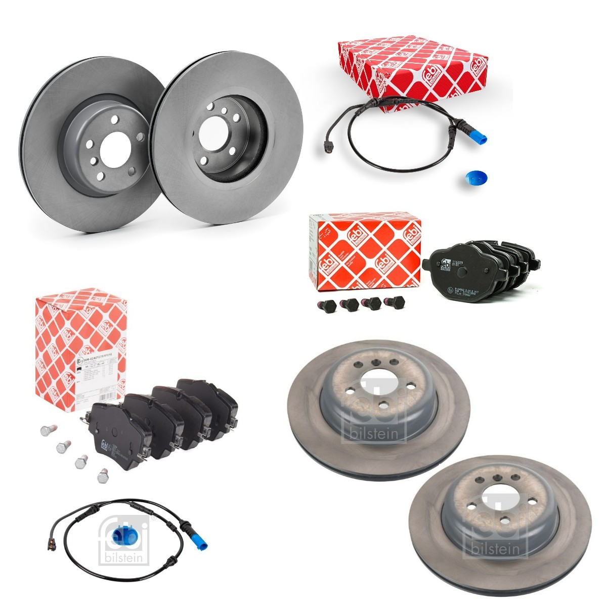 FEBI BILSTEIN FBL3405FR056: Remschijven en blokken Vooras, Vooras links, Vooras rechts, Achteras links, Achteras, Achteras rechts, Ø: 330mm, interne ventilatie