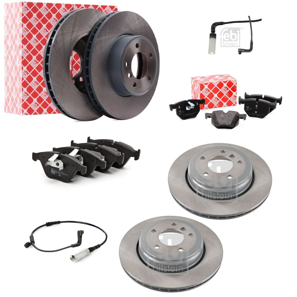 FEBI BILSTEIN FBL3405FR062: Kit de travões Eixo dianteiro, Eixo dianteiro, lado esquerdo, Eixo traseiro, Eixo traseiro esquerdo, Eixo traseiro direito, Ø: 324, 320mm, interior ventilado