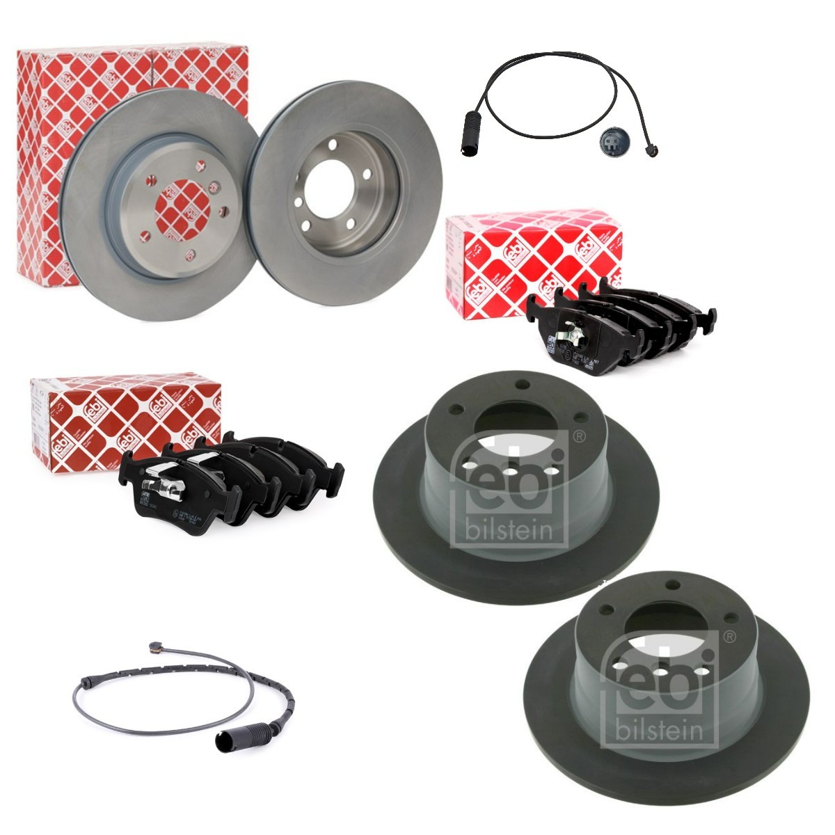 FEBI BILSTEIN FBL3405FR066: Pidurikomplekt, ketaspidur Esisild, esisild vasakul, esisild paremal, Tagasild, Tagasild vasakul, Tagasild paremal, Ø: 300, 272mm, sisemine õhutus, täis