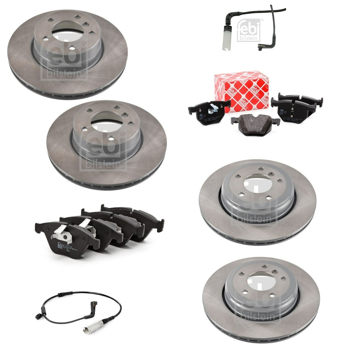 FEBI BILSTEIN FBL3405FR068: Pidurikomplekt, ketaspidur Esisild, esisild vasakul, Tagasild, Tagasild vasakul, Tagasild paremal, Ø: 310, 320mm, sisemine õhutus