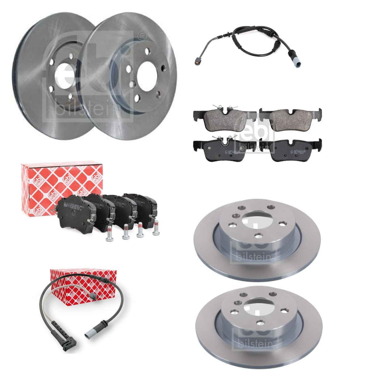 FEBI BILSTEIN FBL3405FR071: Pidurikomplekt, ketaspidur Esisild, esisild vasakul, esisild paremal, Tagasild, Tagasild vasakul, Tagasild paremal, Ø: 294, 280mm, sisemine õhutus, täis