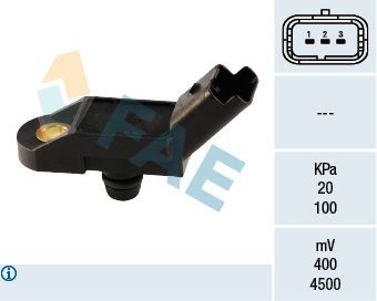 FAE 15009: Sensor, presión colector de admisión