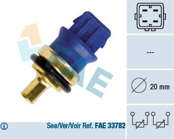 FAE 33780: Senzor, temperatura lichid de racire
