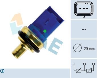 FAE 33790: Senzor, temperatura lichid de racire