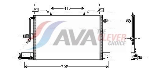 AVA COOLING SYSTEMS AI2030: Radiatore motore