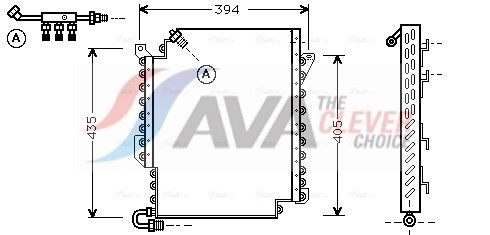 AVA COOLING SYSTEMS AI2038: Radiatore motore