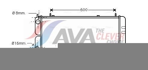 AVA COOLING SYSTEMS AI2051: Chladič, chlazení motoru