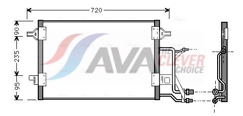 AVA COOLING SYSTEMS AI2053: Radiaator, mootorijahutus