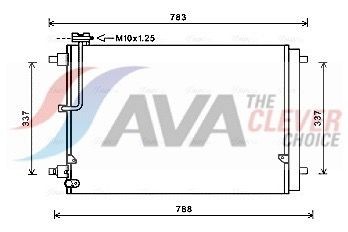 AVA COOLING SYSTEMS AI2066: Radiatore motore