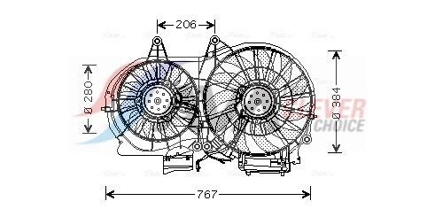 AVA COOLING SYSTEMS AI2099: Radiatore motore