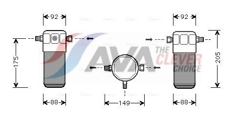 AVA COOLING SYSTEMS AID032: Uscator, aer conditionat