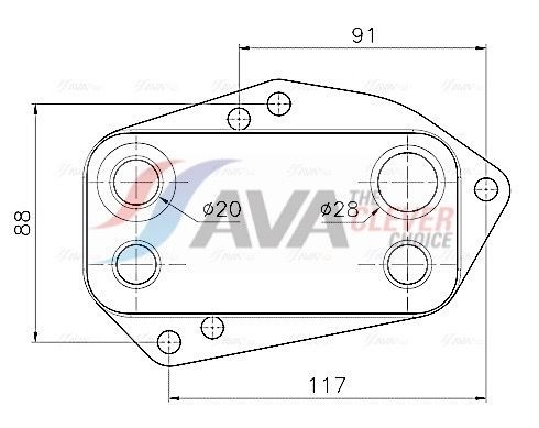 AVA COOLING SYSTEMS ALK095: Kompresor klimatizácie