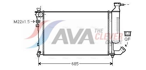 AVA COOLING SYSTEMS AUK056: Compresor AC