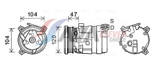 AVA COOLING SYSTEMS BW4265: Intercooler
