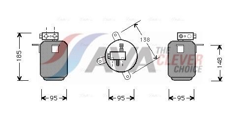 AVA COOLING SYSTEMS BWD001: Kuivati, kliimaseade