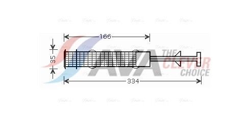 AVA COOLING SYSTEMS BWD279: Uscator, aer conditionat R134a