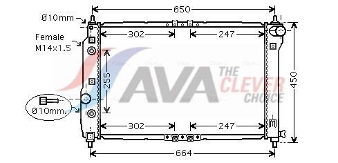 AVA COOLING SYSTEMS CN1221: Ekspansiooniklapp, kliimaseade