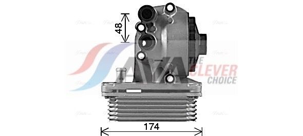 AVA COOLING SYSTEMS CN2259: Radiator, racire motor cu cuplaje rapide