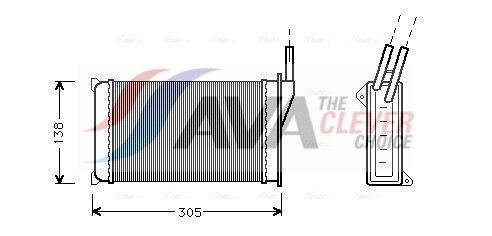 AVA COOLING SYSTEMS CN5213: Condensator, climatizare cu uscator